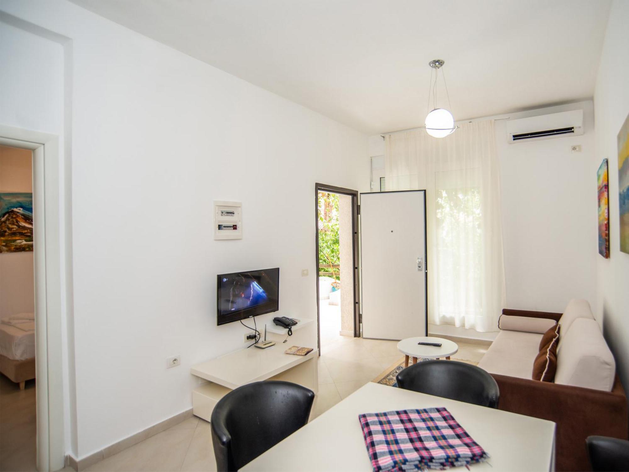 Bougainville Bay Apartments Sarandë Kamer foto