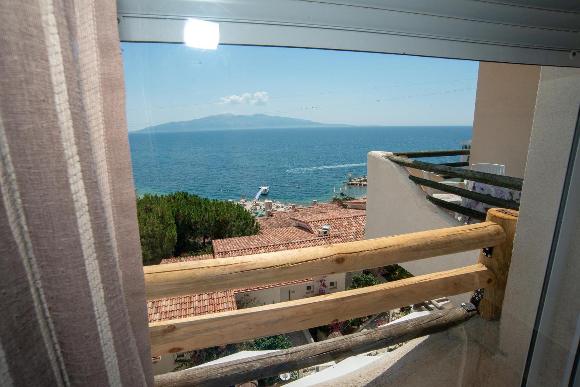 Bougainville Bay Apartments Sarandë Kamer foto